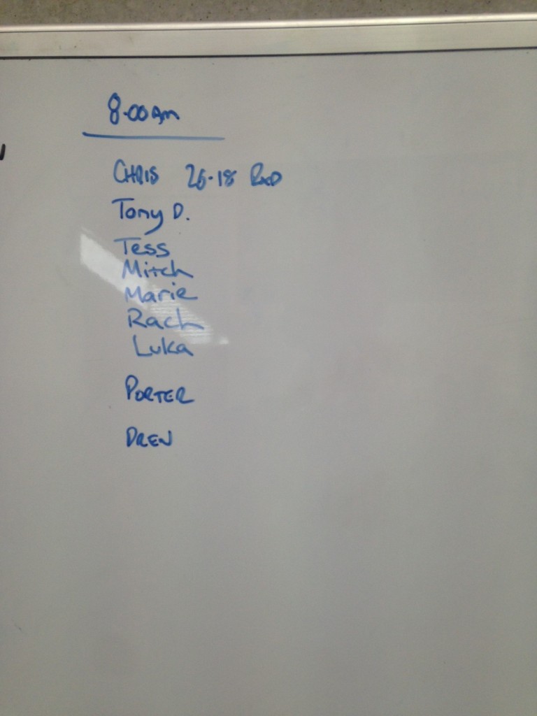 Sat 8am